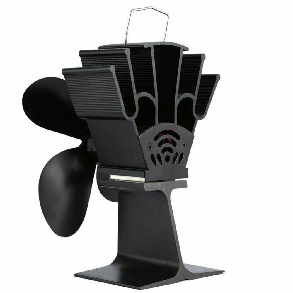 1Pc Stove Fan Thermal Power Practical Durable Fireplace Fan Stove Fan for Living Room