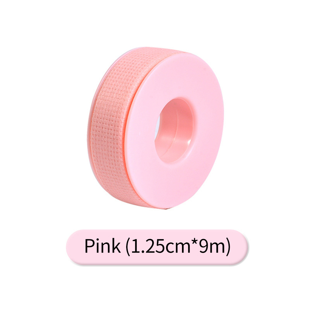 Mikroporenband für Wimpern, Wimpernverlängerungszubehör, Make-up-Werkzeuge, Wimpernbänder, Silikon für unter den Augen, atmungsaktives Wimpernband: Black