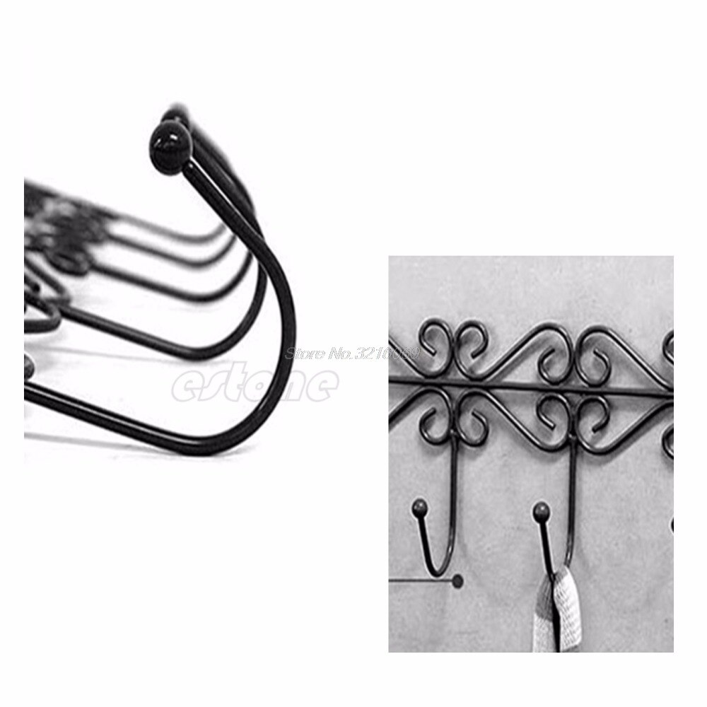 Hoedentas handdoek jas kleding over de deur badkamerhanger hangrek houder 5 haken groothandel