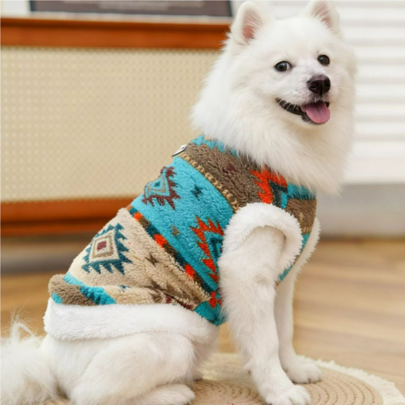 Kleidung für große Hunde, Winter-Vlies-Kleidung für kleine, mittelgroße und große Hunde, weiches Welpen-Sweatshirt, von warmen zweibeinigen Haustierkleidung