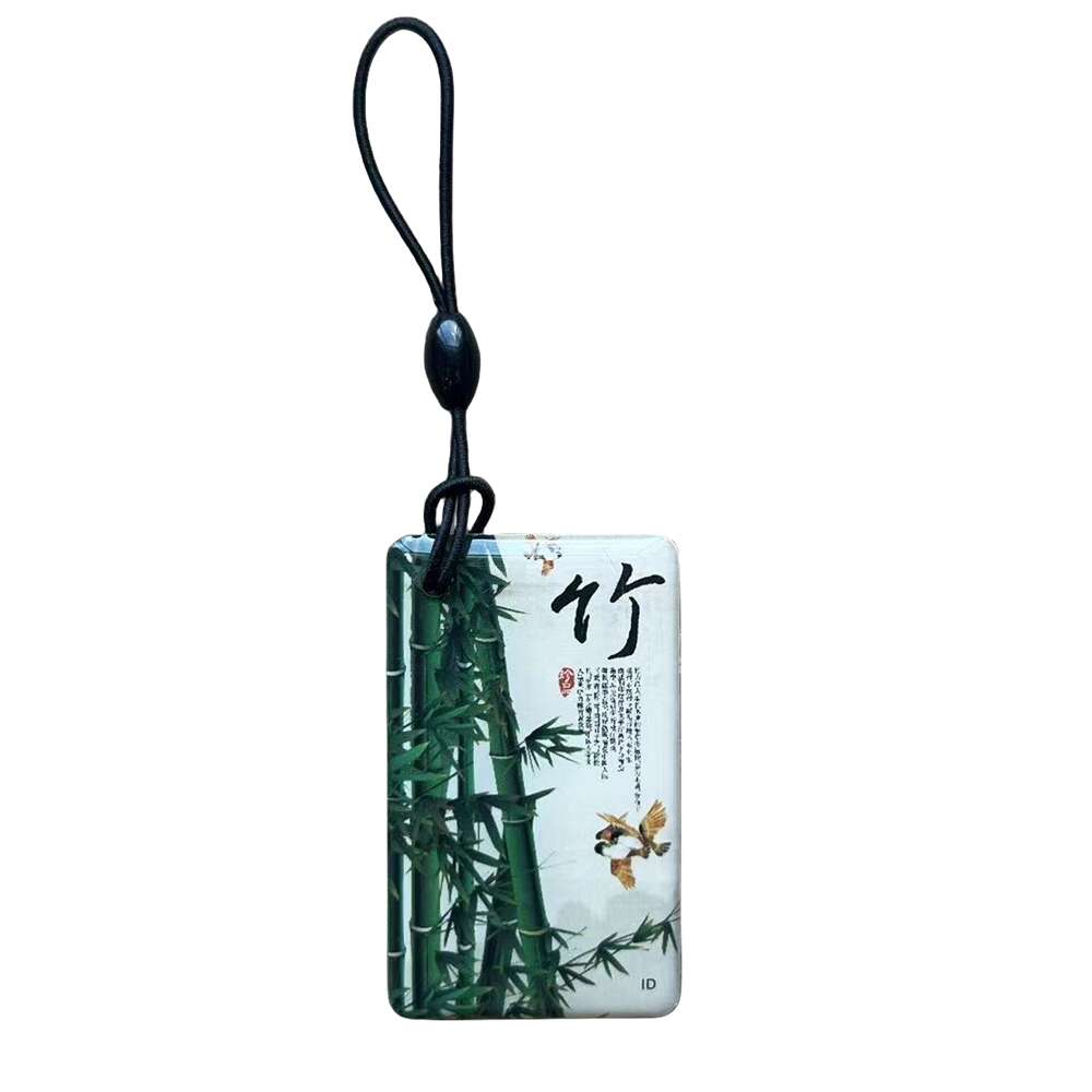 Porte-clés RFID réinscriptible, étiquette RFID, copie d'accès, carte de données vierge, anneau de jeton d'identification, porte-clés, contrôle d'accès ClhbKeychain, 125 tiens z, T5577, EM4305, 1PC