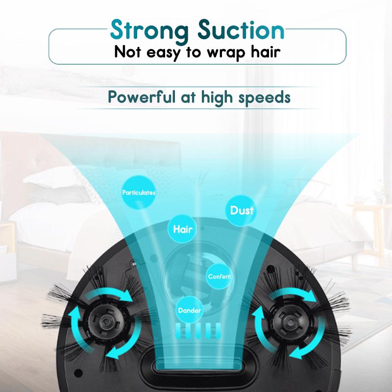 Roboter Vakuum Reiniger Hause 4 in 1 Wiederaufladbare Auto Reinigung Roboter Clever Reinigung Schmutz Staub Haar Automatische Reiniger Für Elektrische V