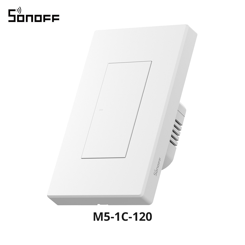 Sonoff M5-120 matéria interruptor de parede inteligente esp32 em dois sentidos ewelink-remoto switchman controle de voz funciona alexa google apple casa alice: Bundle1: