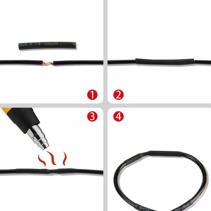 250 stuks soldeerhulzen voor draadklemmen, elektrische kabelverbindingen, vertind 26-10awg