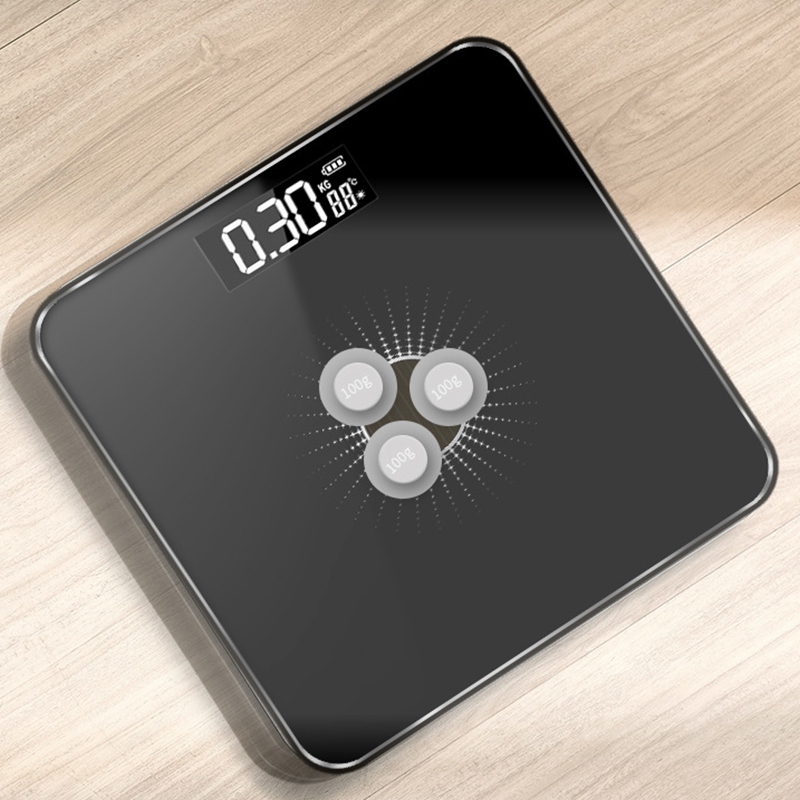 Body Scale Floor Solar Weight Scale Smart Electronic LED Digital Weight Bathroom