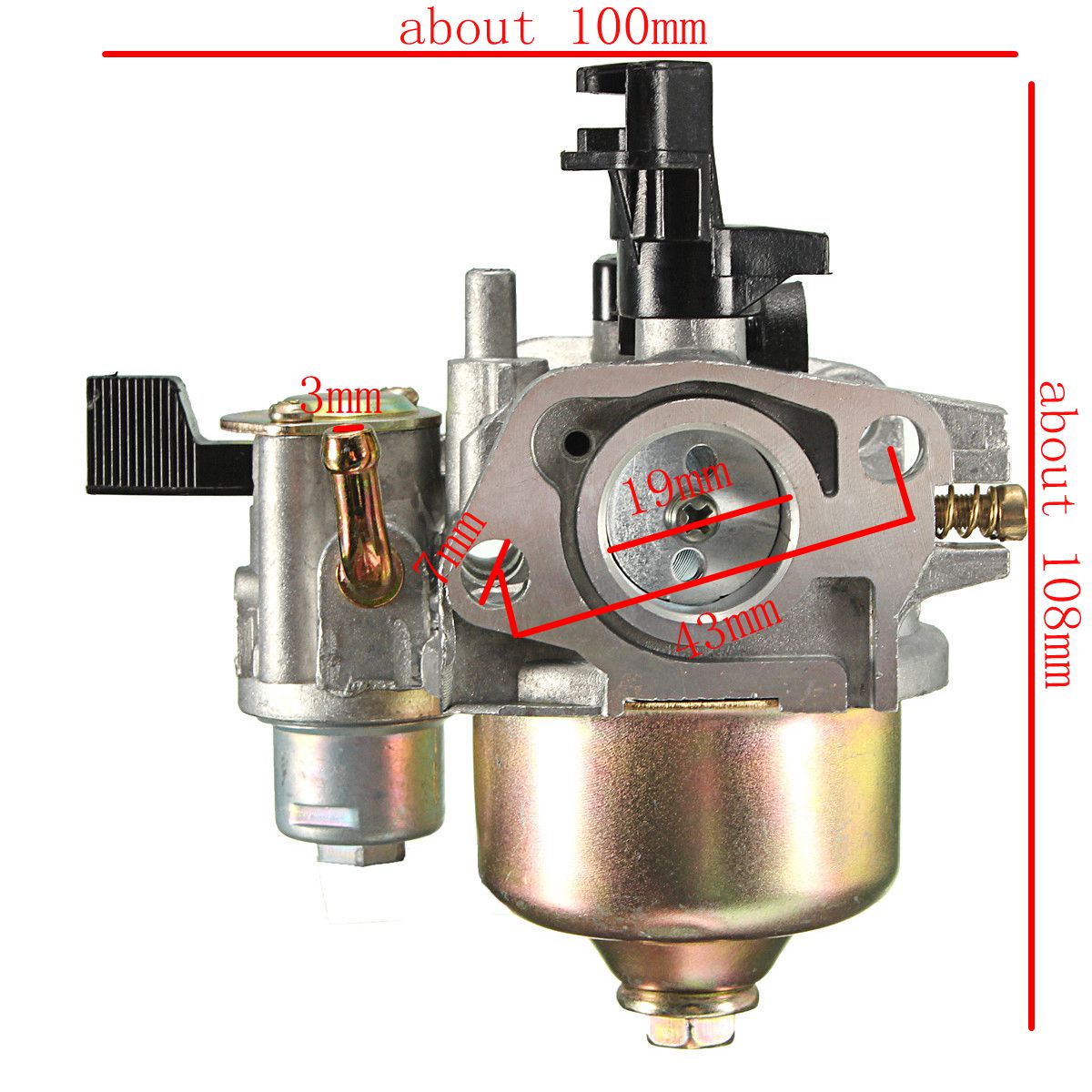 Replacement Carburetor Carb For Honda GX110 GX120 110 120 4HP Engine Motor