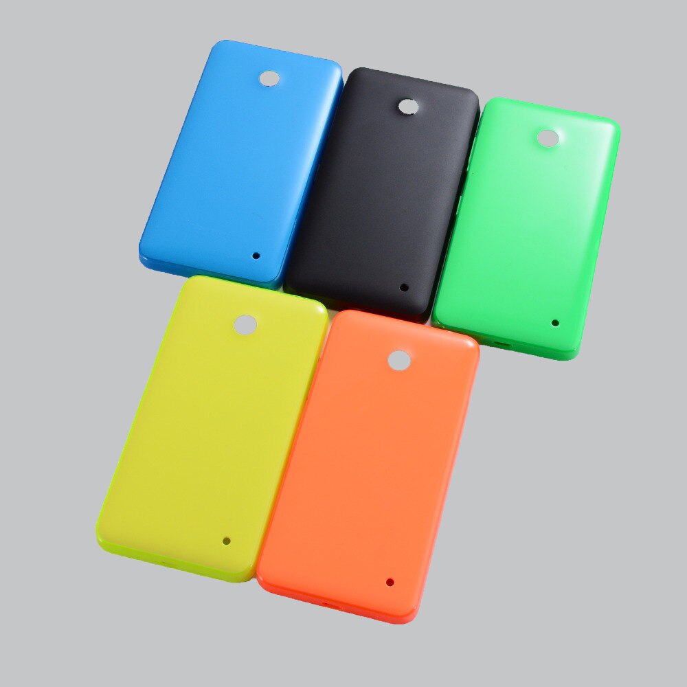 boîtier couvercle de batterie pour Nokia Lumia 630 635 N630 N635 étui de porte arrière avec boutons de Volume d'alimentation