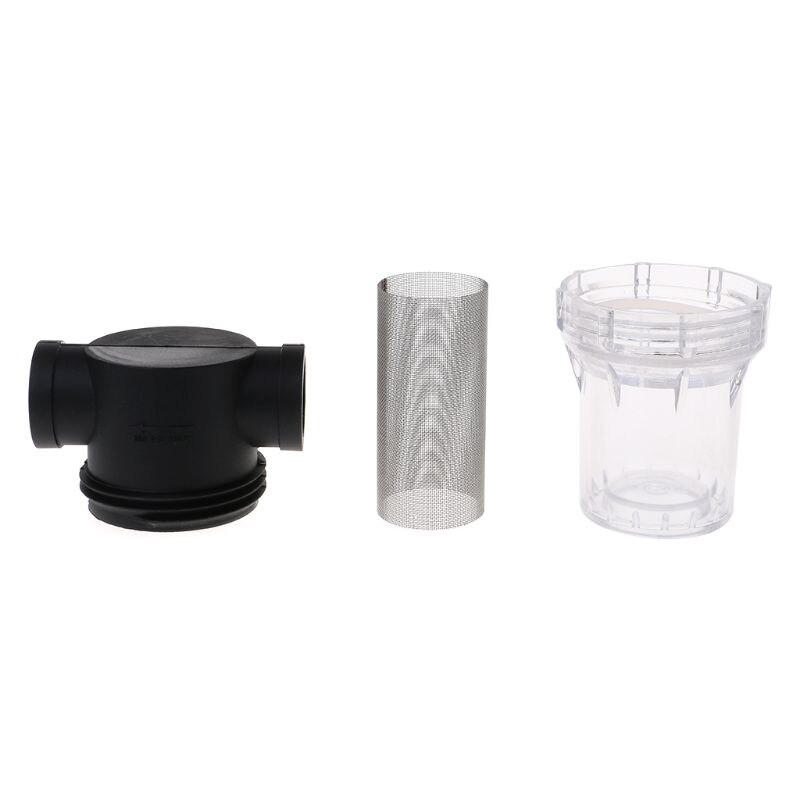 3/4\" Irrigation High Flow Pipeline Filter Garden Pond Inline Mesh Strainer Water Pump Filters Y5LF