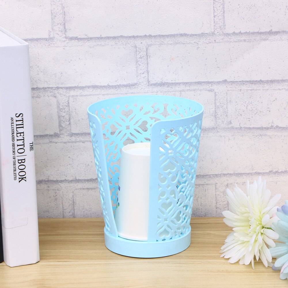 Estante de almacenamiento de vasos de papel desechable, estantes Organizadores de cocina, herramienta de decoración para vasos desechables,: Blue