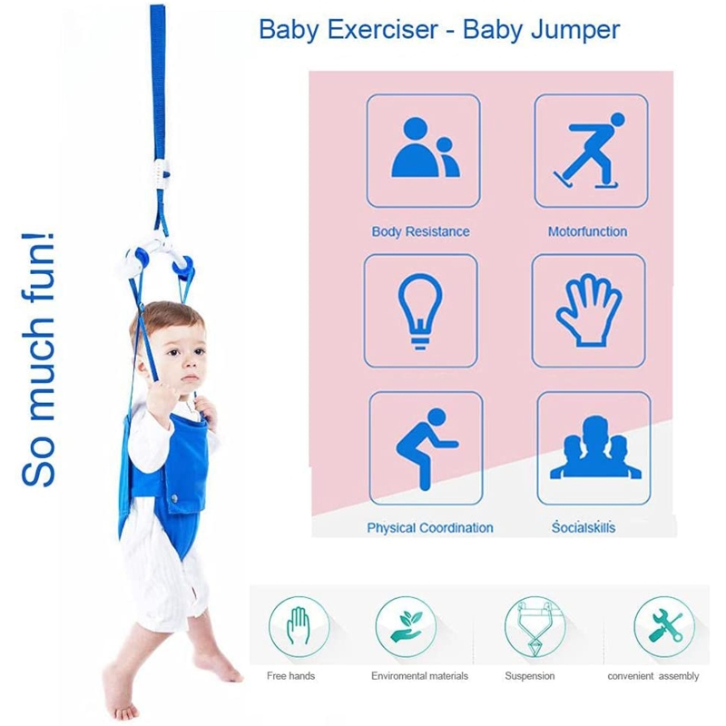 Baby Deuropening Jumper Verstelbare Seat Bag Baby Deur Swing Jumper Hangmat Springen Stoel Sporter Stoel