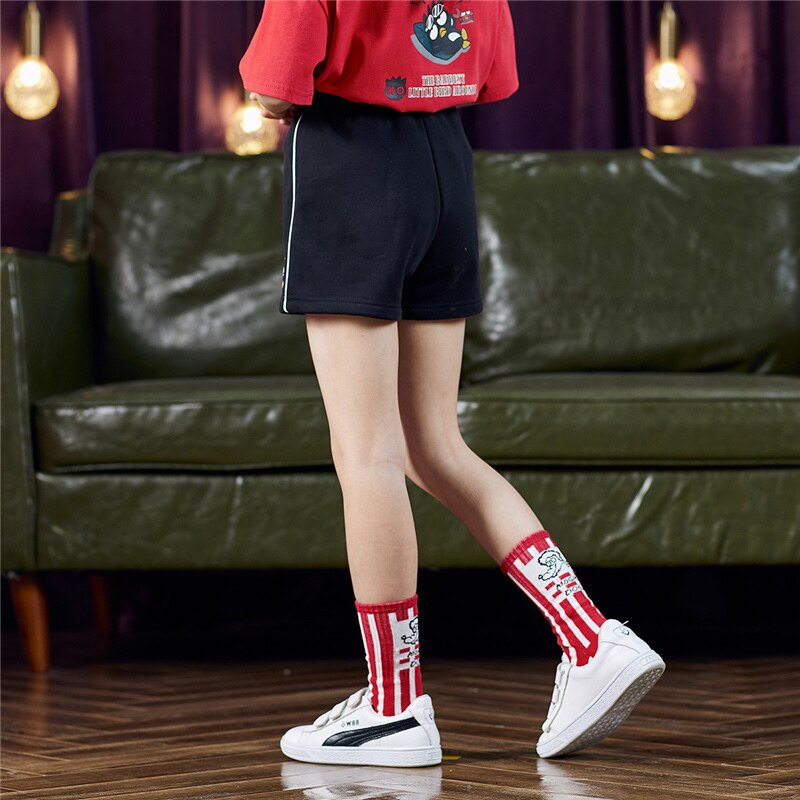 TON LION KIDS Summer Girls Fashion All-match Shorts abbigliamento per bambini Shorts in cotone adatto per ragazze di età compresa tra 5 e 12 anni