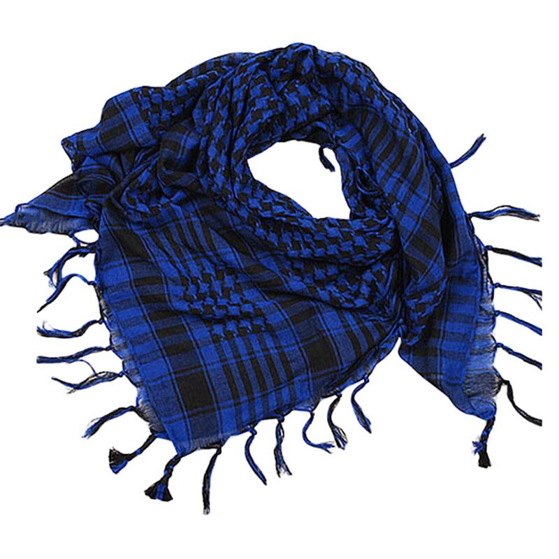 Unisex Sjaals Mode Vrouwen Mannen Arabische Shemagh Keffiyeh Palestina Sjaal Wrap Lente Plaid Sjaal Voor Vrouwen: 12