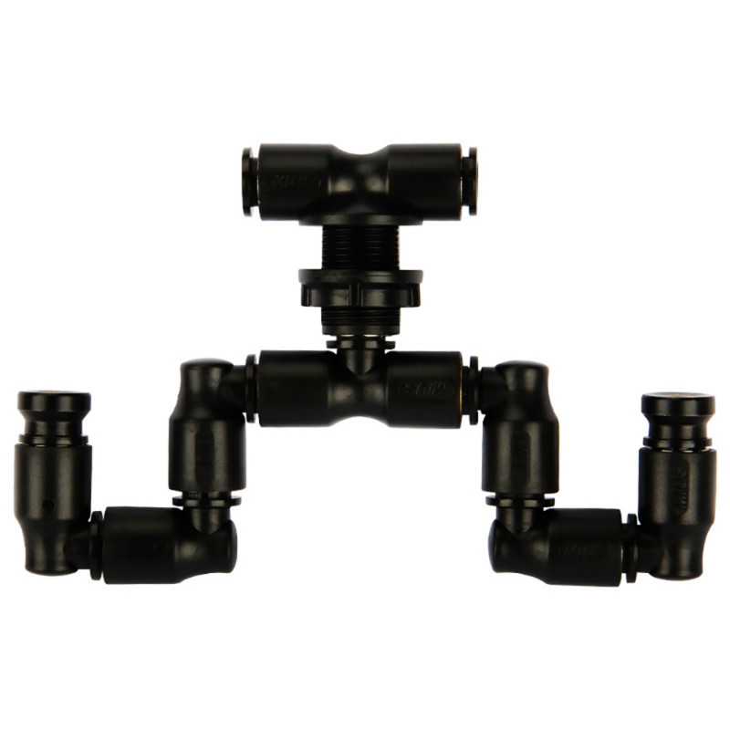 Ecologische Regenwoud Tank Mini Spray Landschapsarchitectuur Fokken Doos Mist Sprinkler Dubbele Hoofd Verneveling Cooling Verborgen Nozzle