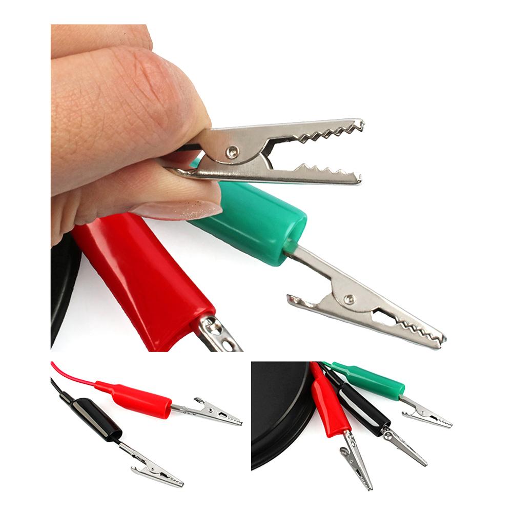 Portable Car Inspection Extension Cord Wire Reel Retractable Auto Repair Multimeter Cable Adjustable Tool