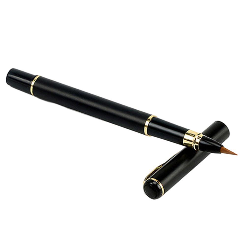 Portable Paint Watercolor Brush Pen Soft Art Drawing Calligraphy Pens Ink Stationery Refillable Chinese Brushes School Foun