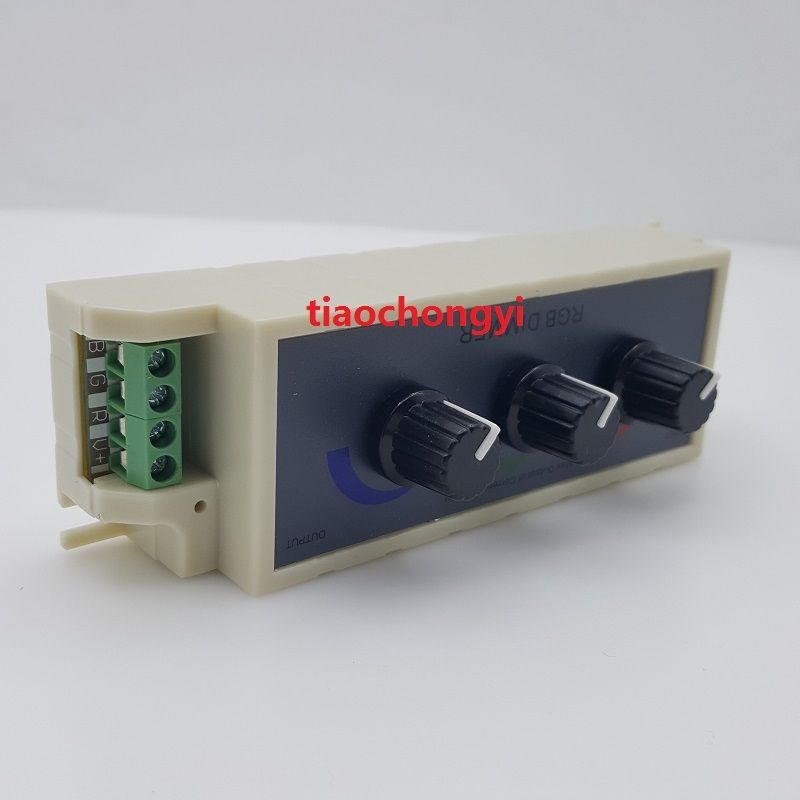 DC12-24V 3A rgb controller 3 channel RGB led dimmer controller for strip light