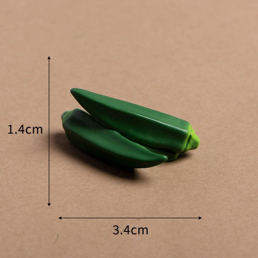 Simpatico simulazione di verzura artigianali mini verzura artificiali Decorazioni fai da te miniatura di figurina di verzura realistiche: Menta Verde