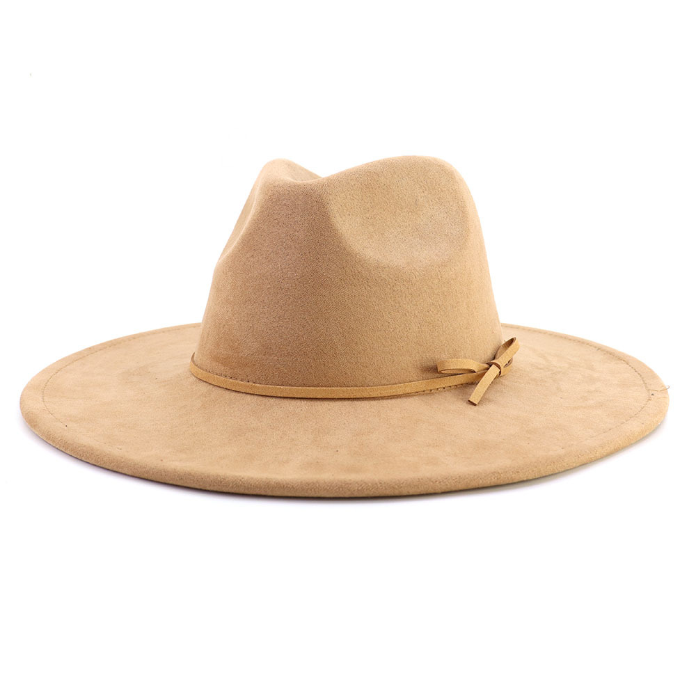 Ruskinds fedora hat med tilbehør i samme farve, dråbeformet top, bred skyggehat til mænd og kvinder, panamahat, chapeau homme, sombrero: Turkis