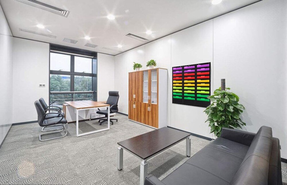 Organization Pocket Chart Wall File Pocket Folder Organizer with 30 Pocket Chart Plus 5 Hangers Hooks, The Perfect Pocket Chart