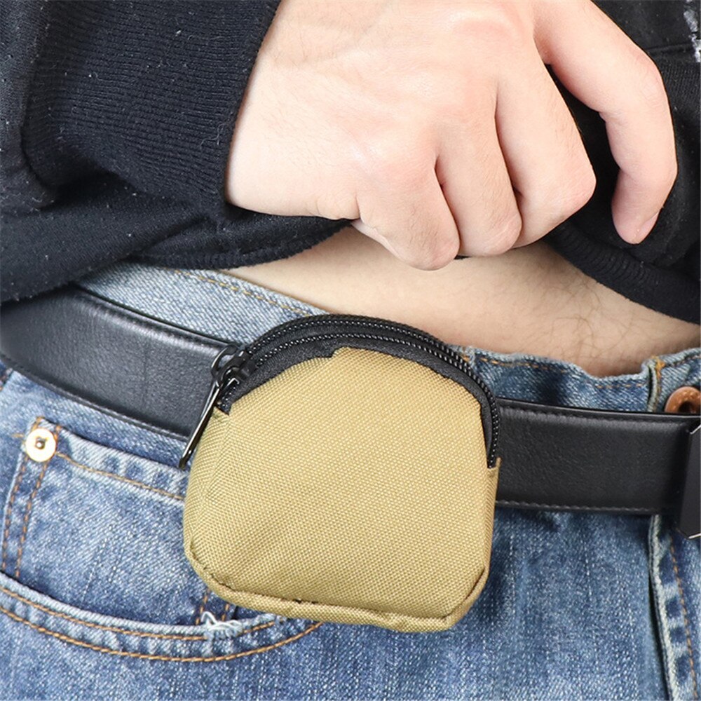Outdoor Mini Fanny Pack Taille Pouch Camping Rits Taille Bag Key Coin Kleine Portemonnee Organisator Portemonnee Sleutel Tas
