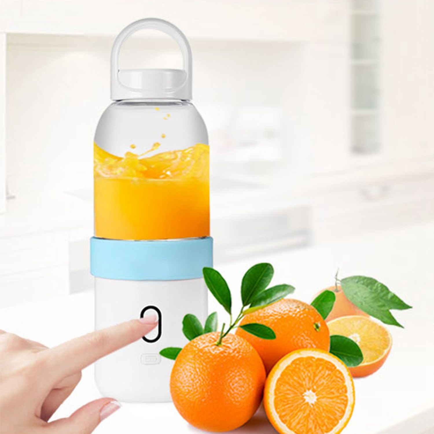 550ml Portable Blender USB Juicer Cup Fruit Vegetable Mixer Smoothie Milk Shake Hand Personal Blender Small Juice Extractor