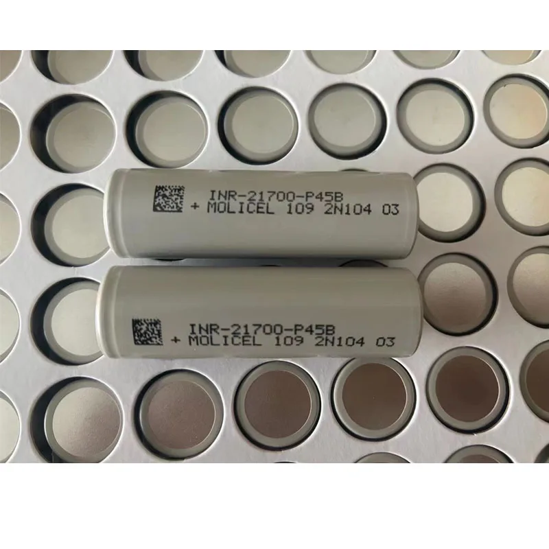 Molicel P45B 21700 Batterij - 4500mAh Hoge Capaciteit - 45A Ontlading - Oplaadbare Li-ion Cel