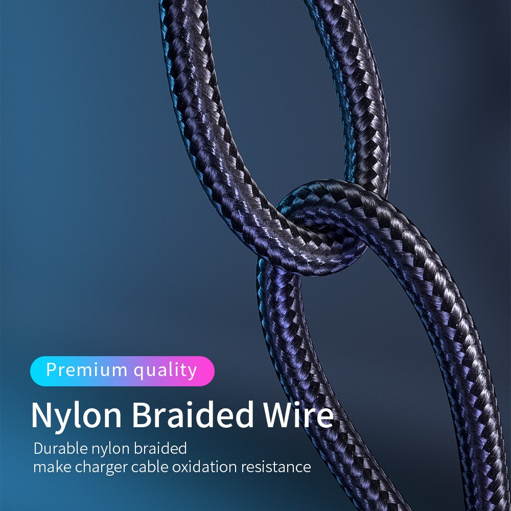 Essager Led Micro Usb-kabel Fast Charging Oplader Microusb Datakabel Voor Samsung Xiaomi Draad Cord Android Mobiele Telefoon Kabel 2M