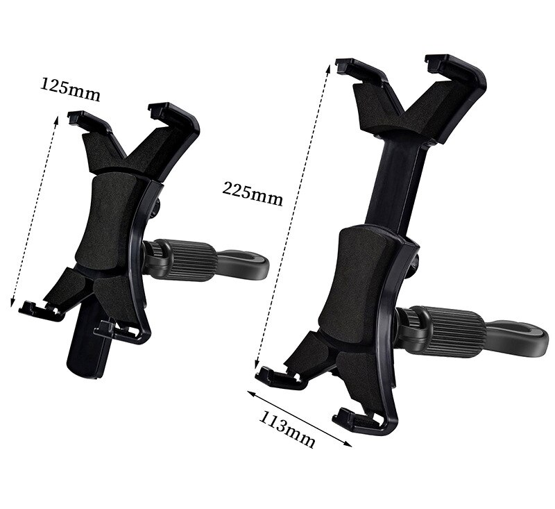 Universele 7.0 7.9 8.0 8.4 9.6 9.7 10.1 11Inch Auto Hoofdsteun Tablet Stand Achterbank Auto Tablet Houder Voor Ipad galaxy Huawei Lenovo