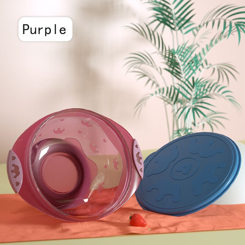 Bébé Paille Bol à Soupe Avec Couvercle Silicone Assiette Formation Complémentaire Bol de Nourriture Pour Bébé accès: 5