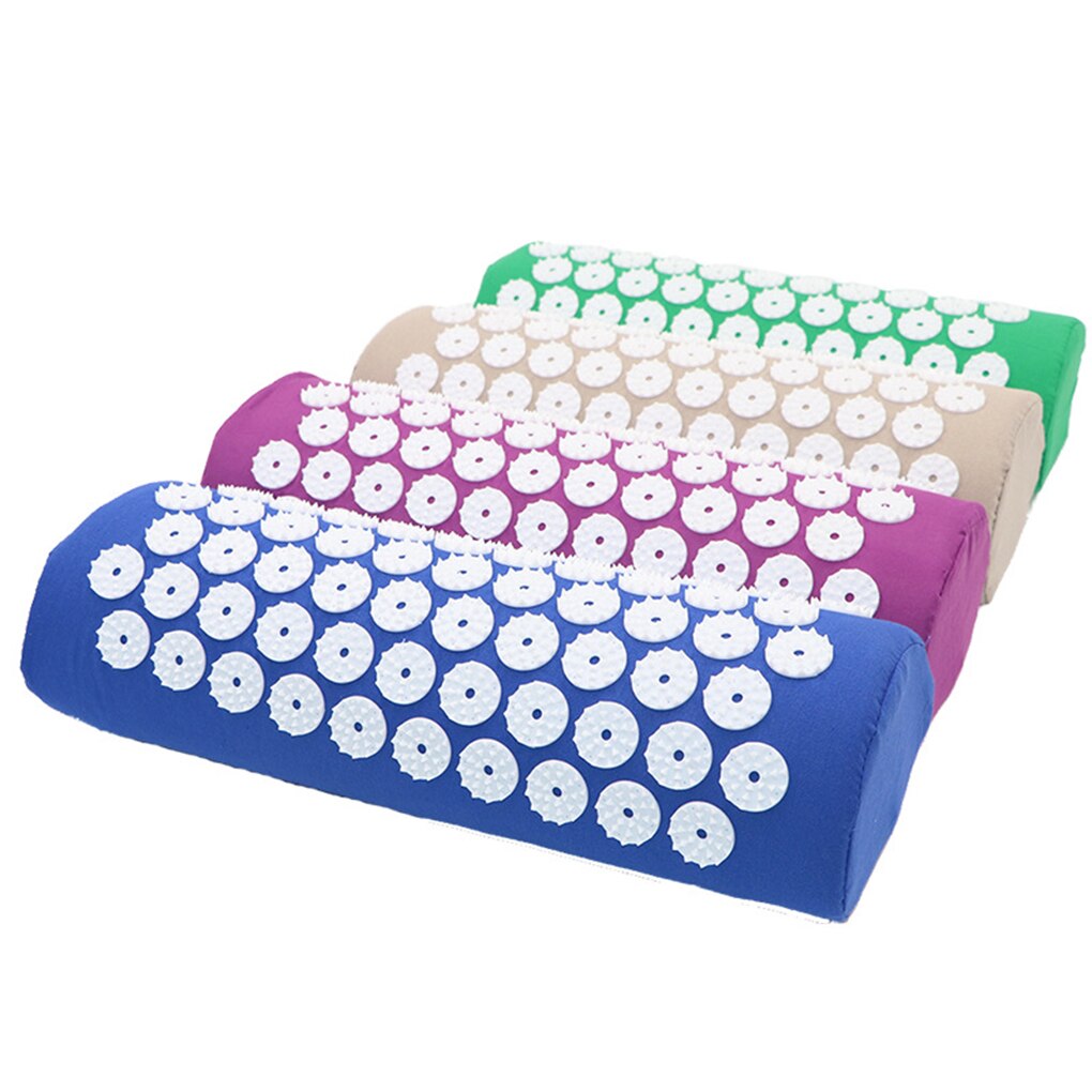 Massage Mat Pillow Set Home Gym Fitness Muscle Relaxation Yoga Mat Cushion Set Sports Accessory