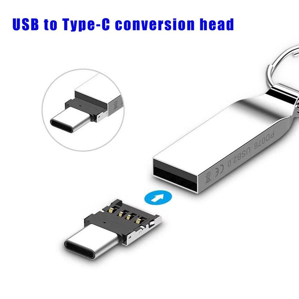 Mini Micro Usb Type C Adapter Otg Converter Usb Interface Naar V8 Adapter Converter Micro-Transfer Interface Voor Micro usb Type C