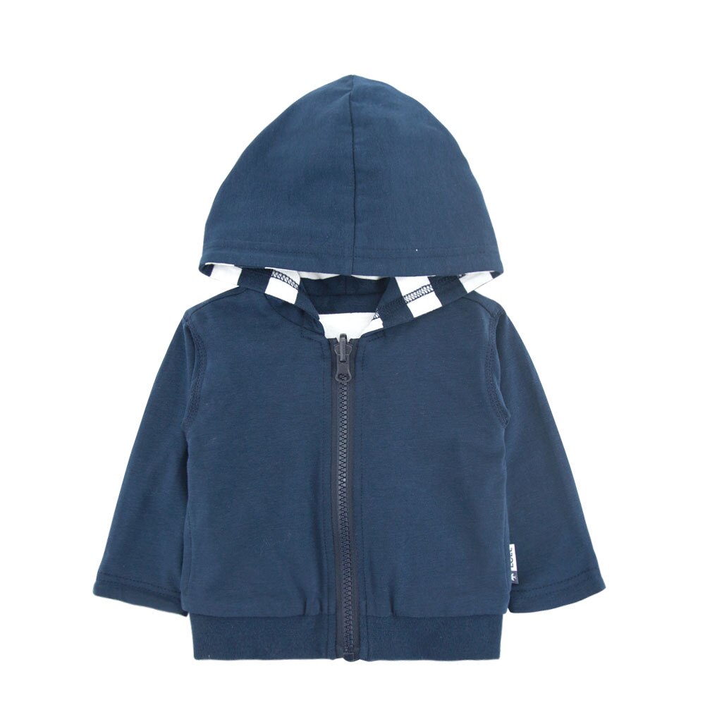 Kavkas jassen voor jongens herfst kinder windjack kleding baby kinderen capuchon bovenkleding casual jassen beide kanten draagbaar: 3m