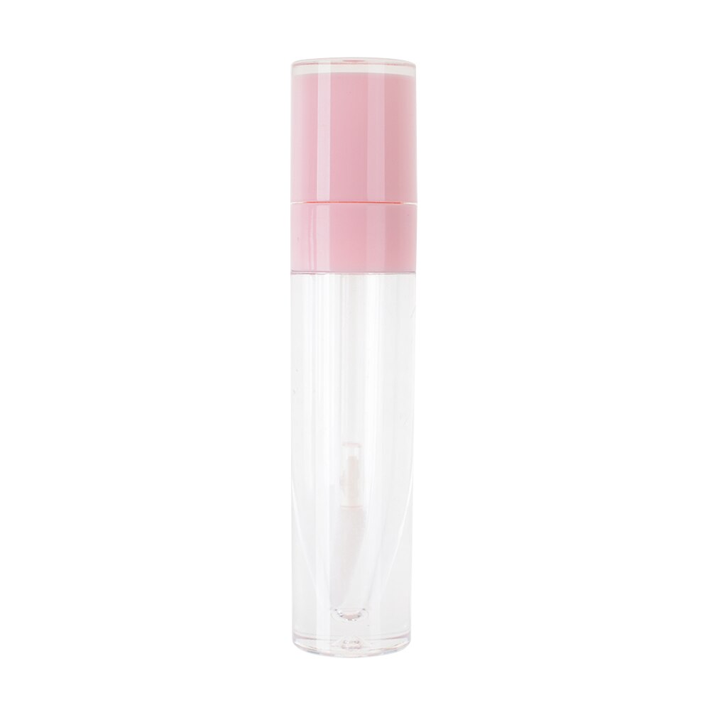 6.4ml lege lipgloss flesjes, lip glaze tubes, schattige roze lipgloss tube, hervulbare make-up voor diy lippenstift, cosmetische container: Roze