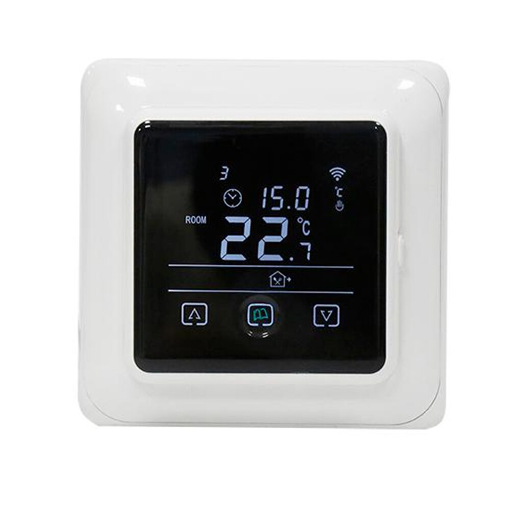 Beok-termostato WIFI para calefacción de suelo, controlador de temperatura eléctrico/DE AGUA, funciona con Google Alexa, 220V, Tuya Smart Life: TLW108 / Water 3A