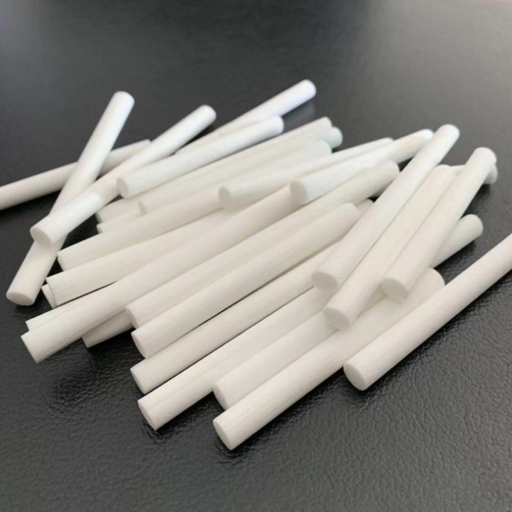 50pcs 0.8*7.5cm Humidifier Filter Fiber Sponge Cotton Stick Atomizer Humidified Sponge Stick Atomizer Cotton Stick