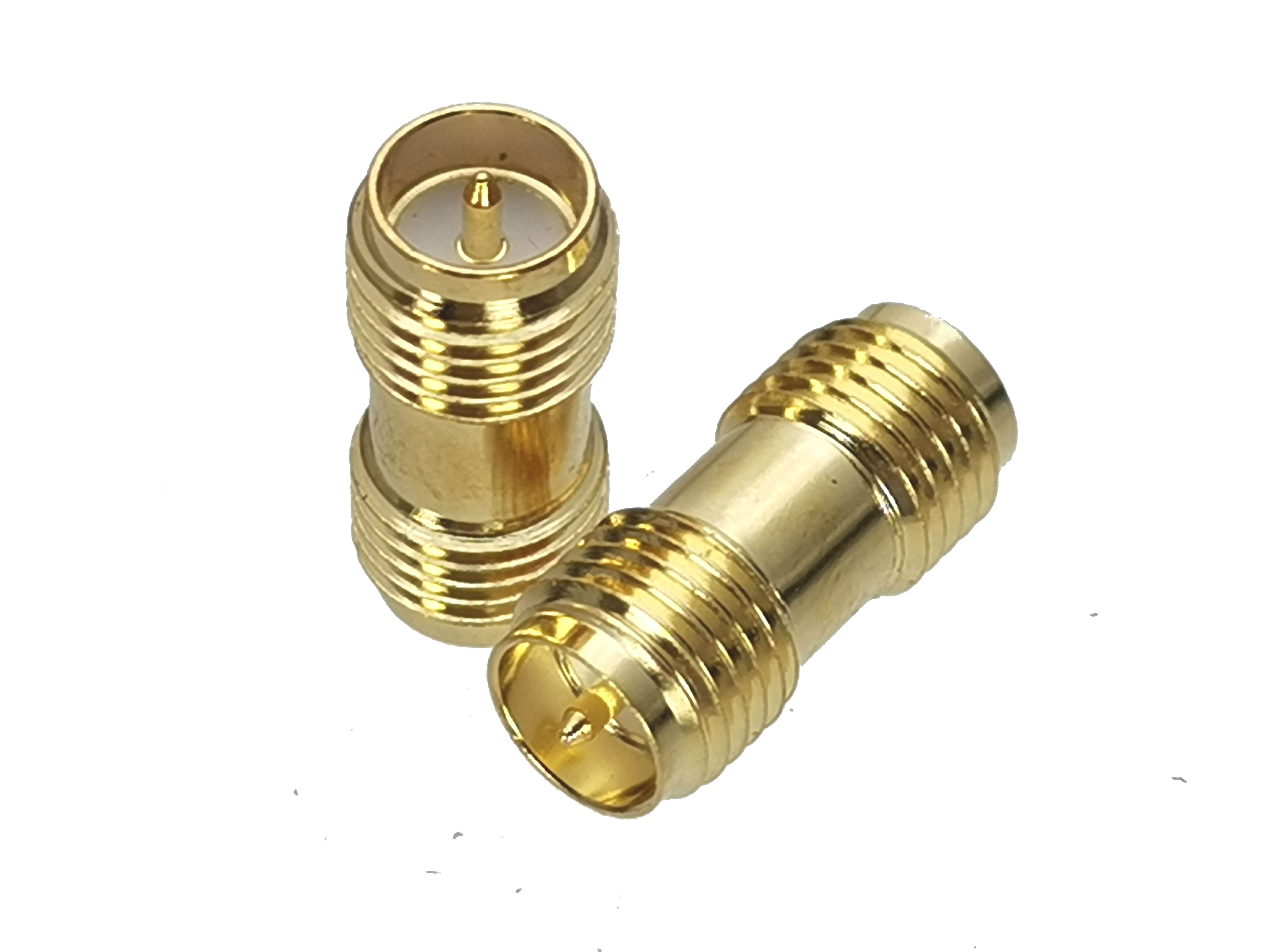 1Stck RP-SMA rpsma zu sma/RP-SMA Stecker & Buchse Buchse rf Koaxial Adapter Stecker Prüfung konverter: Lavendel