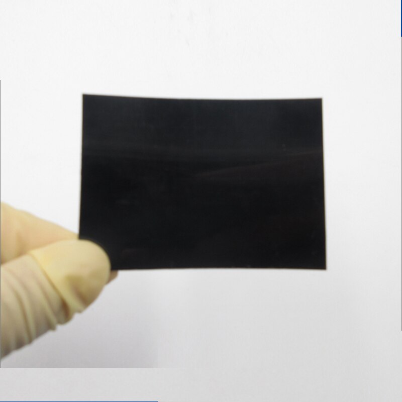 Filtro infrarrojo negro de 65x60x0,05mm, lámina de plástico plegable, Sensor infrarrojo de luz Visible, seguridad de Robot de más de 680nm, 1 unidad