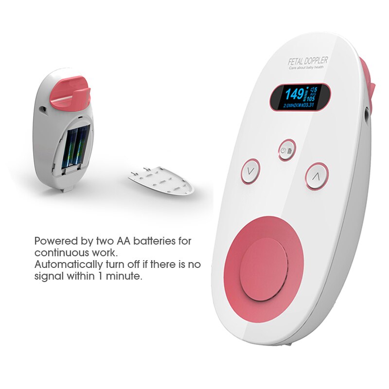 Lovely Baby Heartbeat Doppler Fetal Detector house... Grandado