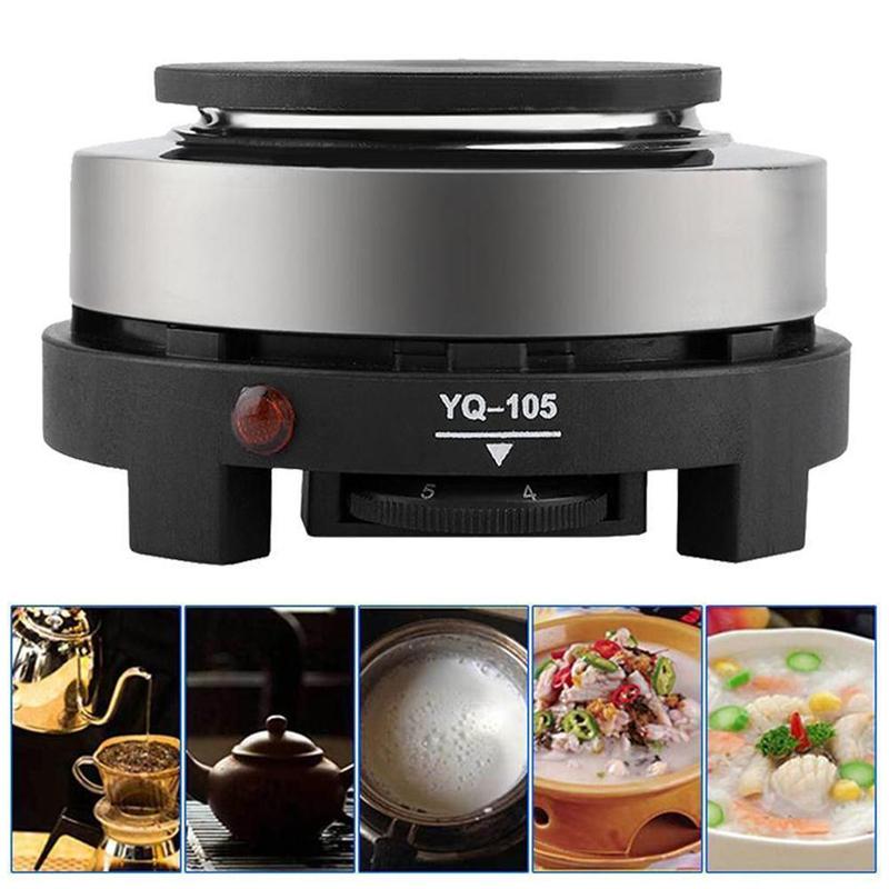 500W Mini Electric Heater Stove Cooker Plate Milk Furnace Plug Coffee Kitchen Kitchenware EU Appliance Water Heating K4Q5