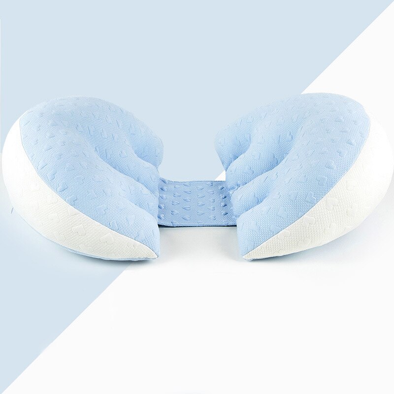 Oso líder nueva Prenatal y Postnatal suministros Multi-función embarazada cojín apto para lado almohada de durmiente protección de cintura: AX1254sky blue