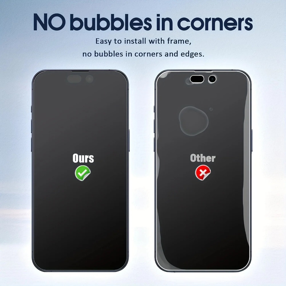 4 pezzi di vetro temperato opaco per IPhone15 pro Max 15 14 13 pro14 più 12 11 XS Max XR X anti-impronte per iPhone 12 13 mini