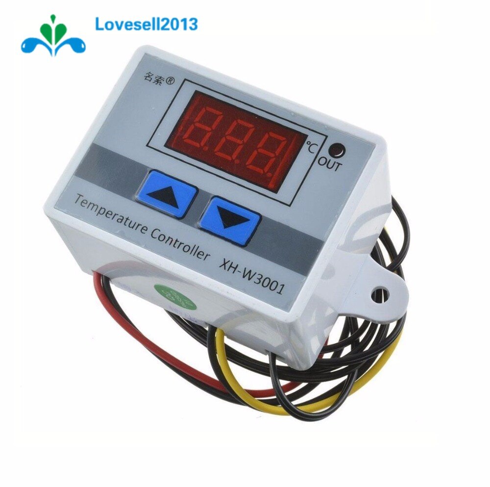 220V 10A Digitale LED Temperatuur Controller XH W3 Vicedeal