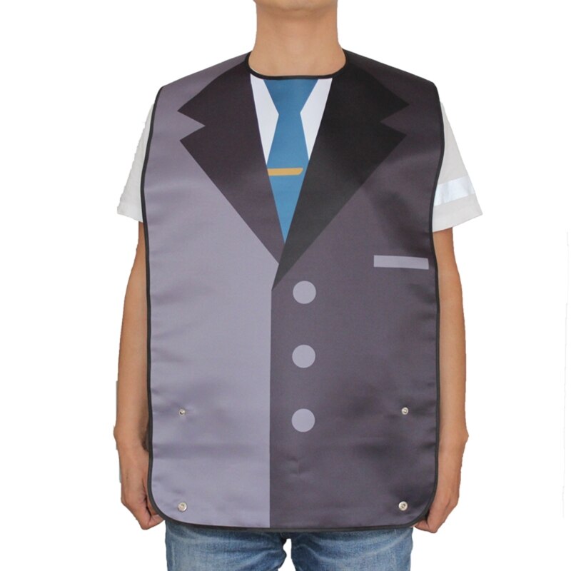 Grote Waterdichte Volwassen Maaltijd Bib Handicap Clothescook Protector Tool Handicap Hulp Schort Wasbare Herbruikbare: 6
