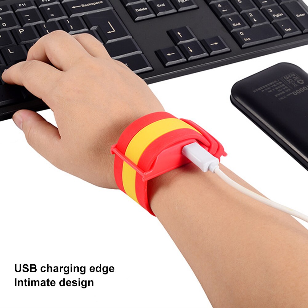 Smart Self-Warming Heating Winter USB Charging Intelligent Warm Heating Bracelet Wearable Wrist Warmers In Stock Fastshipping