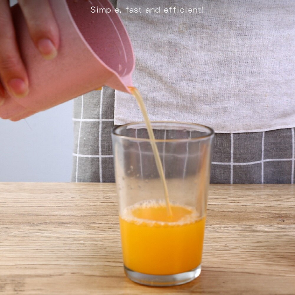 Manual Juicing Cup Juicer Press Hand Portable Lemons Orange Kitchen Home Student Dormitory Cartoon Mini Juicing Equipment