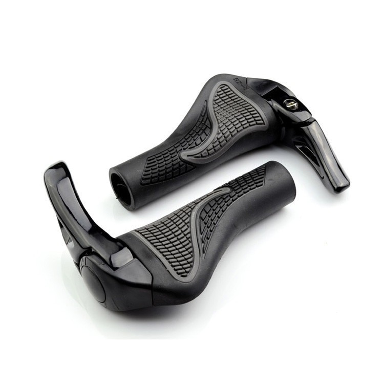 Gummi & aluminium cykel cykel mtb styre handtag styre push on mjuka delar tillbehör gpips