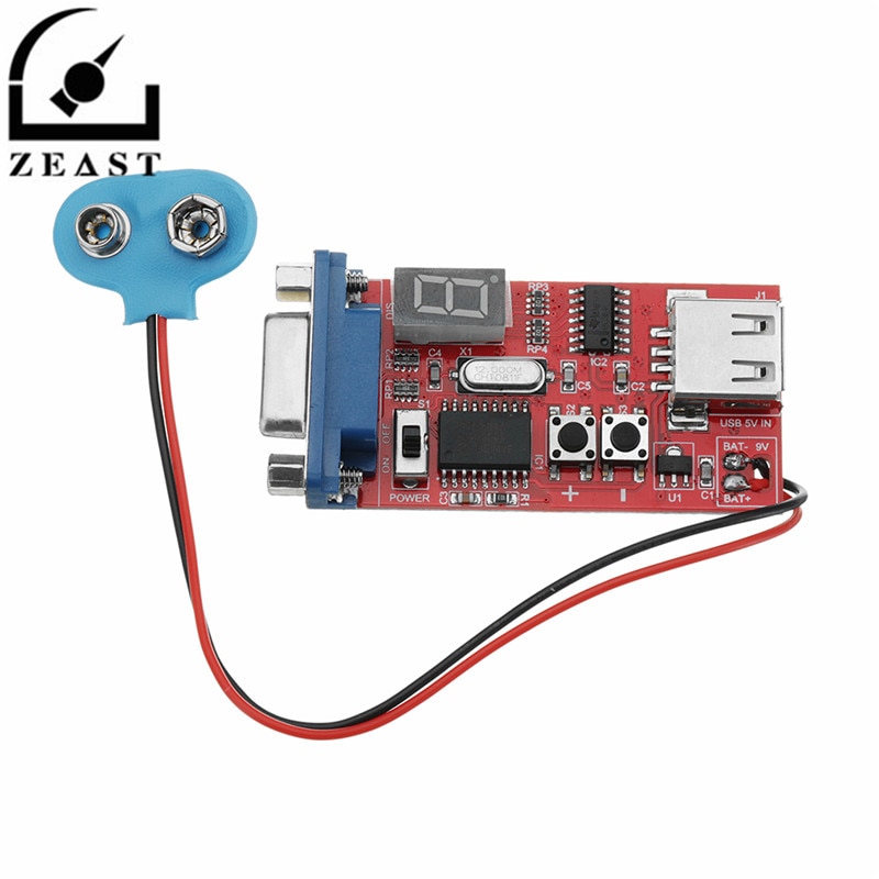 DC 9 v Draagbare VGA Signal Generator Module Lcd-scherm Test Module Met 15 Verschillende Signalen