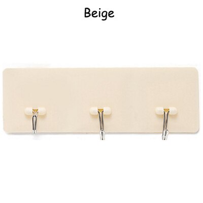 Syth 3 Stks/set Zelf Badkamer Keuken Wolken Hanger Zelfklevende Haken Stick Op Wall Opknoping Deur Kleren Handdoekhouder Rekken: Beige