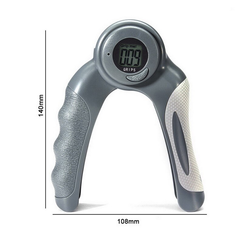 Dynamomètre à main poignée puissance Force mètre main Force puissance 121lb / 55kg: C