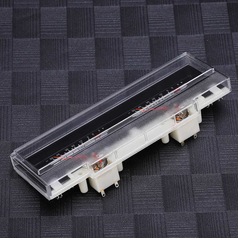 P 78WTC OG VU Meter Dual Header DB Amplifier Level Audio Meter with Backlight Accessory